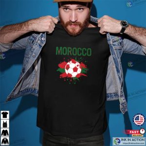 Morocco Soccer T Shirt Fan Football Gift Cool Funny Quote Morocco Soccer Essential T Shirt 3