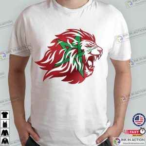 Morocco The Atlas Lions Shirt Morocco World Cup 2022 National Football Team Logo Shirt 4