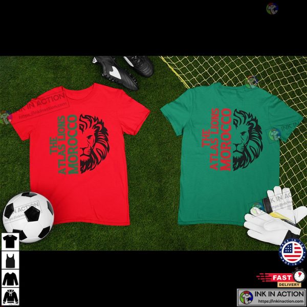 Morocco World Cup 2022 The Atlas Lions Shirt
