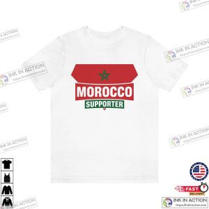 Morocco World Cup Supporter Unisex Jersey Morocco Active Shirt 4