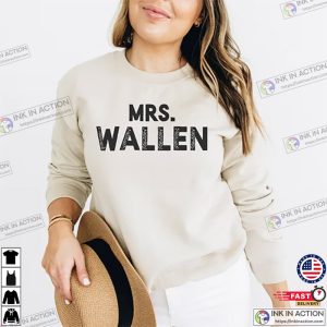 Mrs. Wallen Cute Country Music Concert Graphic Tee Country Western Inspired Shirt 2