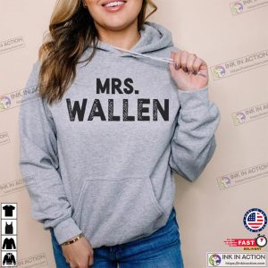 Mrs. Wallen Cute Country Music Concert Graphic Tee