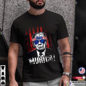 Murica Patriotic American USA Trump 2024 pro trump shirt 3