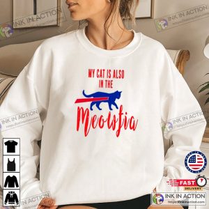 My Cat is also in the Mafia Crewneck Sweatshirt Buffalo BillsFootballBills MafiaBuffalo Sweatshirt 1