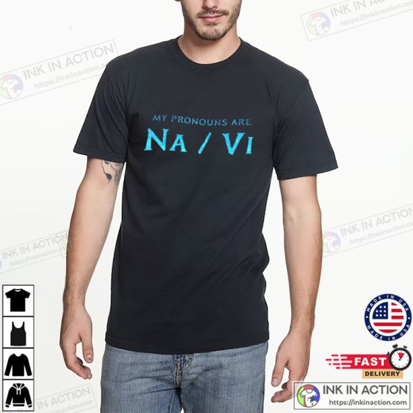 My Pronouns Are Na Vi Avatar The Way Of Water Active Shirt