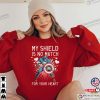 My Shield Is No Match For Your Heart Captain America T-Shirt