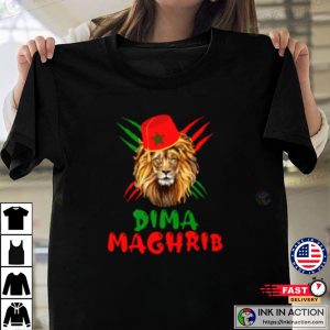 Morocco Lion Hat National Flag Essential T-Shirt