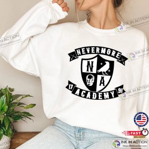 Nevermore Academy Est 1791 Sweatshirt Wednesday 2022 TV Series Shirt 0