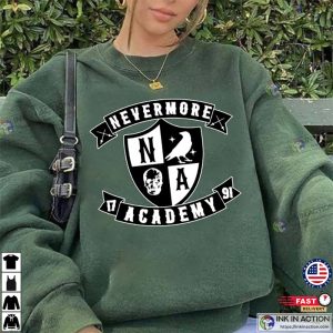 Nevermore Academy Est 1791 Sweatshirt Wednesday 2022 TV Series Shirt 2