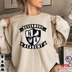 Nevermore Academy Est 1791 Sweatshirt Wednesday 2022 TV Series Shirt