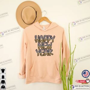 New Years Eve Sweatshirt Leopard Hello 2023 Happy New Years Sweater 4