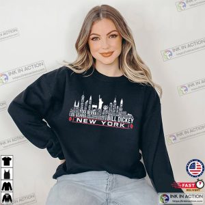 New York Baseball Team All Time Legends New York City Skyline shirt 1