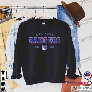 New York Rangers Sweatshirt College Sweater Vintage New York Rangers Hoodie 3