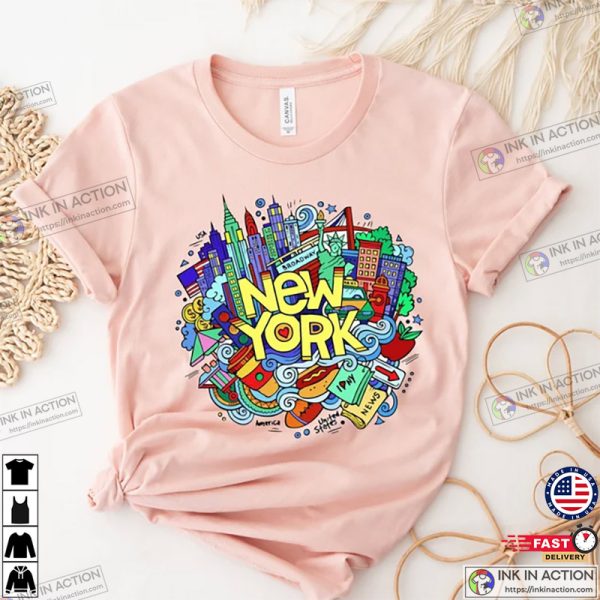 New Yorker Shirt, NYC Trip Shirt, New York T-shirt, New York Brooklyn Shirt