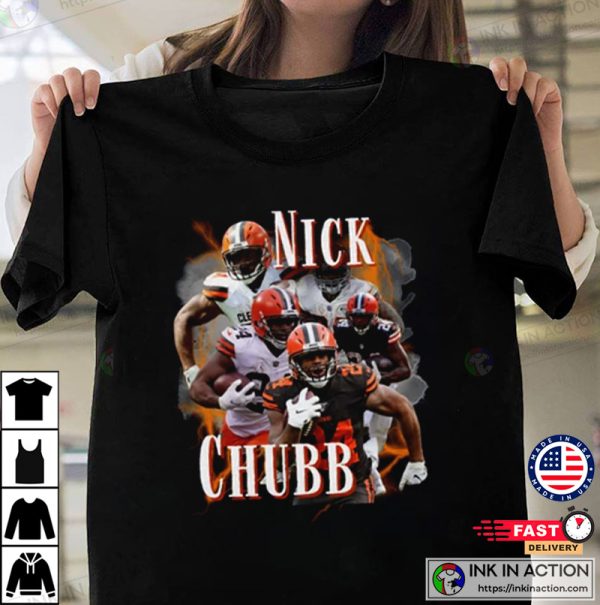 Nick Chubb Classic Vintage NFL Cleveland Browns Shirt