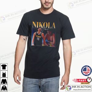 NIKOLA JOKIC vintage funny t-shirt - Jokic NBA bootleg retro 90s shirt
