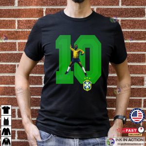 O Rei Pele 10 Brazilian Pele Best Design T-shirt