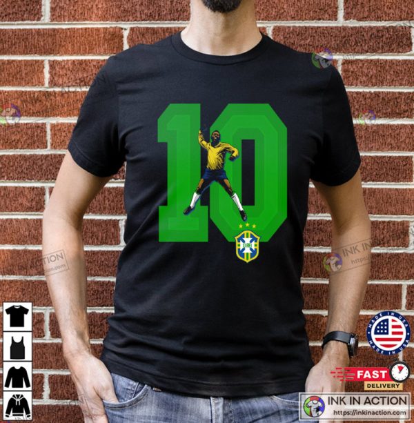 O Rei Pele 10 Brazilian Pele Best Design T-shirt