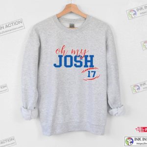 Oh My Josh Crewneck Buffalo Bills Football Sweatshirt