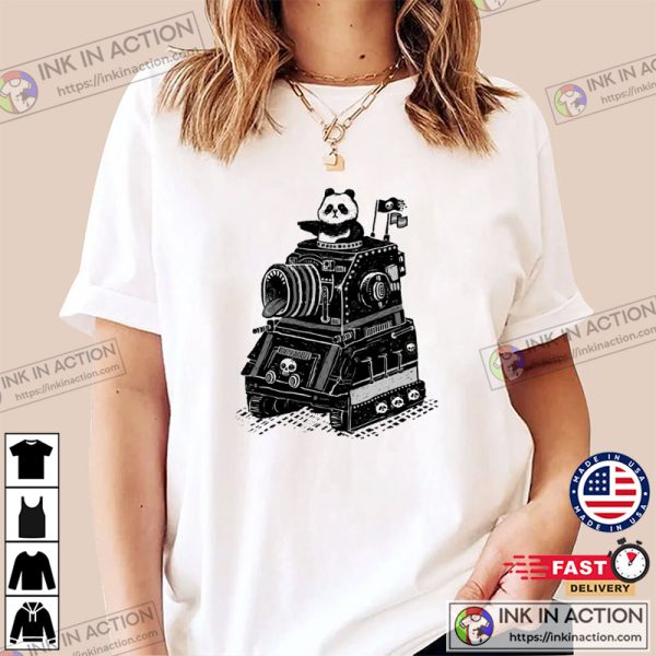 Panda’s Skull Tank Vintage Style Classic T-Shirt