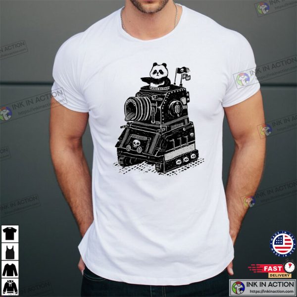 Panda’s Skull Tank Vintage Style Classic T-Shirt