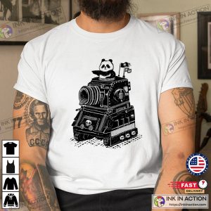 Panda's Skull Tank Vintage Style Classic T-Shirt