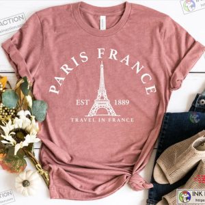 Paris Eiffel Tower Travel To France Shirt