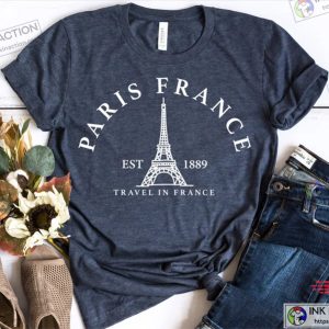 Paris Eiffel Tower Travel To France Shirt