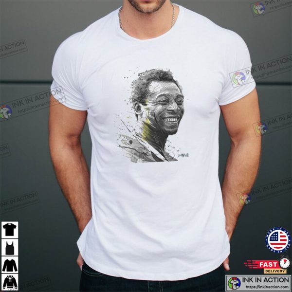 Pele Edson Arantes Do Nascimento Graphic T-shirt