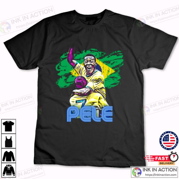 Pele Celebration Legend Of Brazil Gifts T-shirt