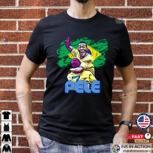 Pele Celebration Legend Of Brazil Gifts Tshirt 2