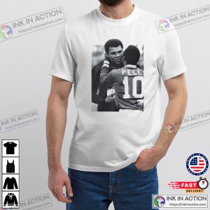 Pele Muhammad Ali Soccer Tshirt 1