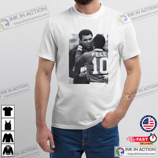 Pele Muhammad Ali Soccer T-shirt