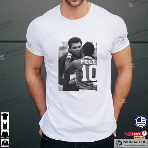 Pele Muhammad Ali Soccer T-shirt