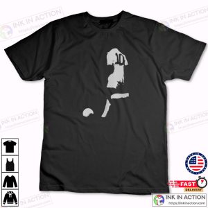 Pele Silhouette pele soccer Tshirt 1