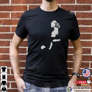 Pele Silhouette Pele Soccer T-shirt