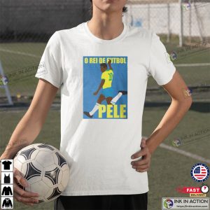 Pele Soccer O Rei De Futbol Pele T-shirt 2