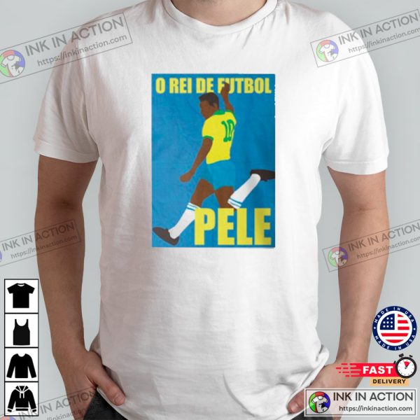 Pele Soccer O Rei De Futbol Pele T-shirt