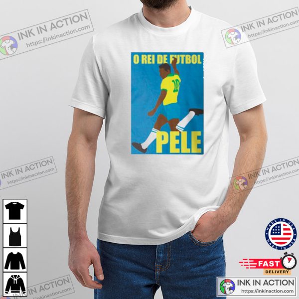 Pele Soccer O Rei De Futbol Pele T-shirt