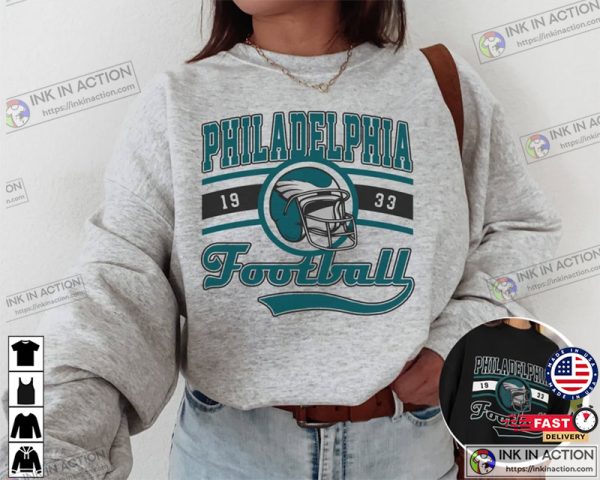 Philadelphia Eagle Vintage Style Philadelphia Football Shirt