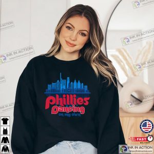 Phillies Dancing On My Own Crewneck Sweatshirt, Philly Ring The Bell Shirt