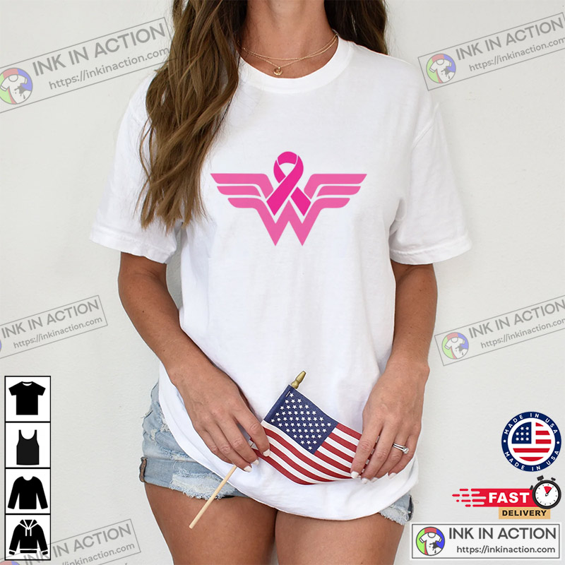 Together We Fight American Football Breast Cancer T-Shirt - Anynee