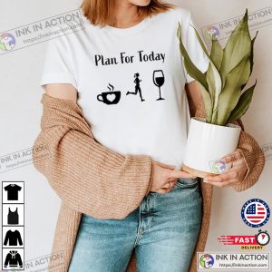 Plan For Today Run Lover Fitness Tee