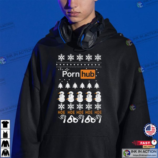 Porn Hub Hoe Hoe Hoe Hoe Hoe Snowman Christmas
