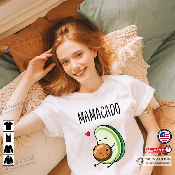 Pregnancy Reveal To Husband, Pregnancy Announcement, Avocado Pregnant Shirts