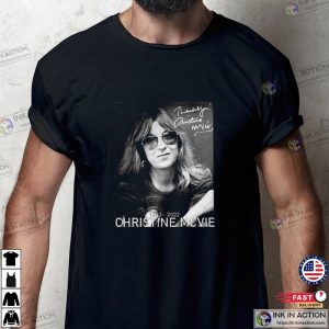 RIP Christine Mcvie Fleetwood Mac In Loving Memories T Shirt 4