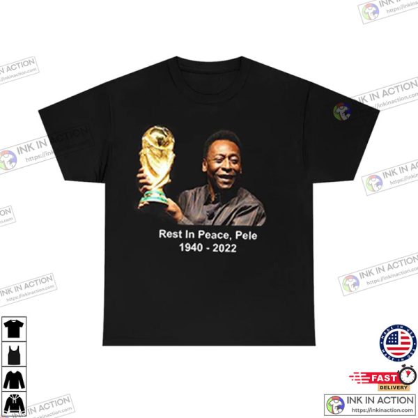 RIP Pele 1940 – 2022 Thank You For The Memories Pele Soccer T-shirt