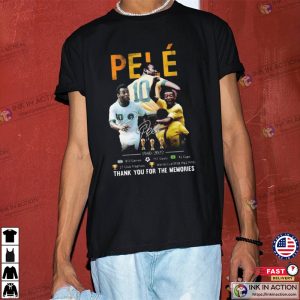 RIP Pele 1940 – 2022 Thank You For The Memories Pele T-Shirt