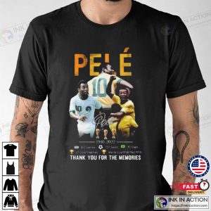 RIP Pele 1940 – 2022 Thank You For The Memories Pele T-Shirt