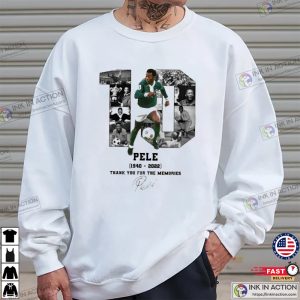 RIP Pele 1940 – 2022 Thank You For The Memories RIP Pele Shirt 5